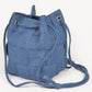 Braided Denim Bucket Bag - Farnelli