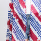 Diagonal Stripes & Stars American Flag Design Vest - Farnelli
