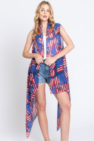 American Flag Vest - Farnelli