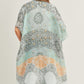 Allover Mixed Print Kimono - Farnelli