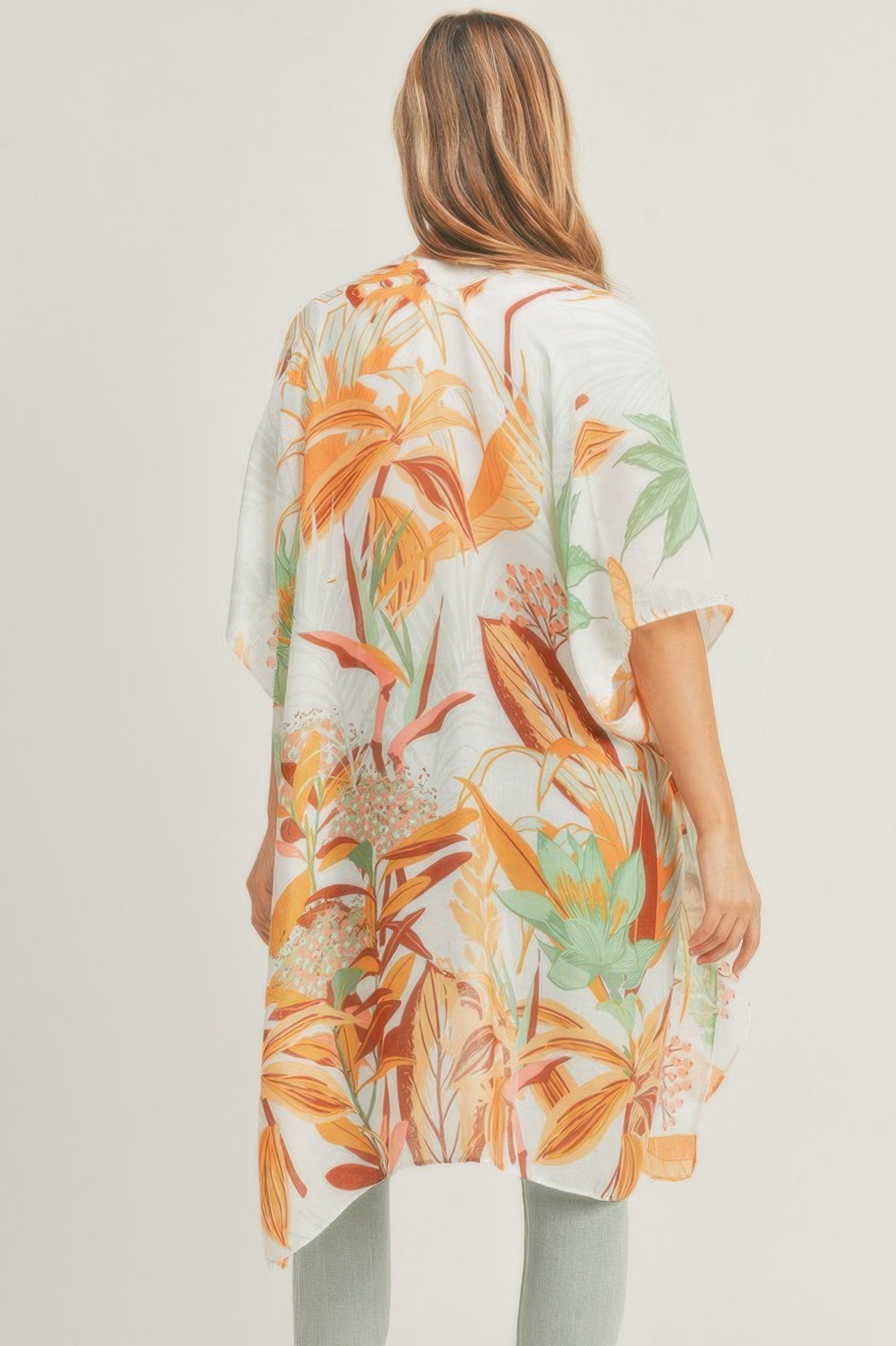 Forest Print Kimono - Farnelli