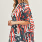 American Flag Kimono - Farnelli