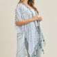 Multi Dash Pattern Tassel Kimono - Farnelli