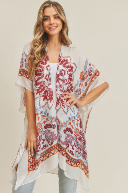 Bohemian Print Kimono - Farnelli