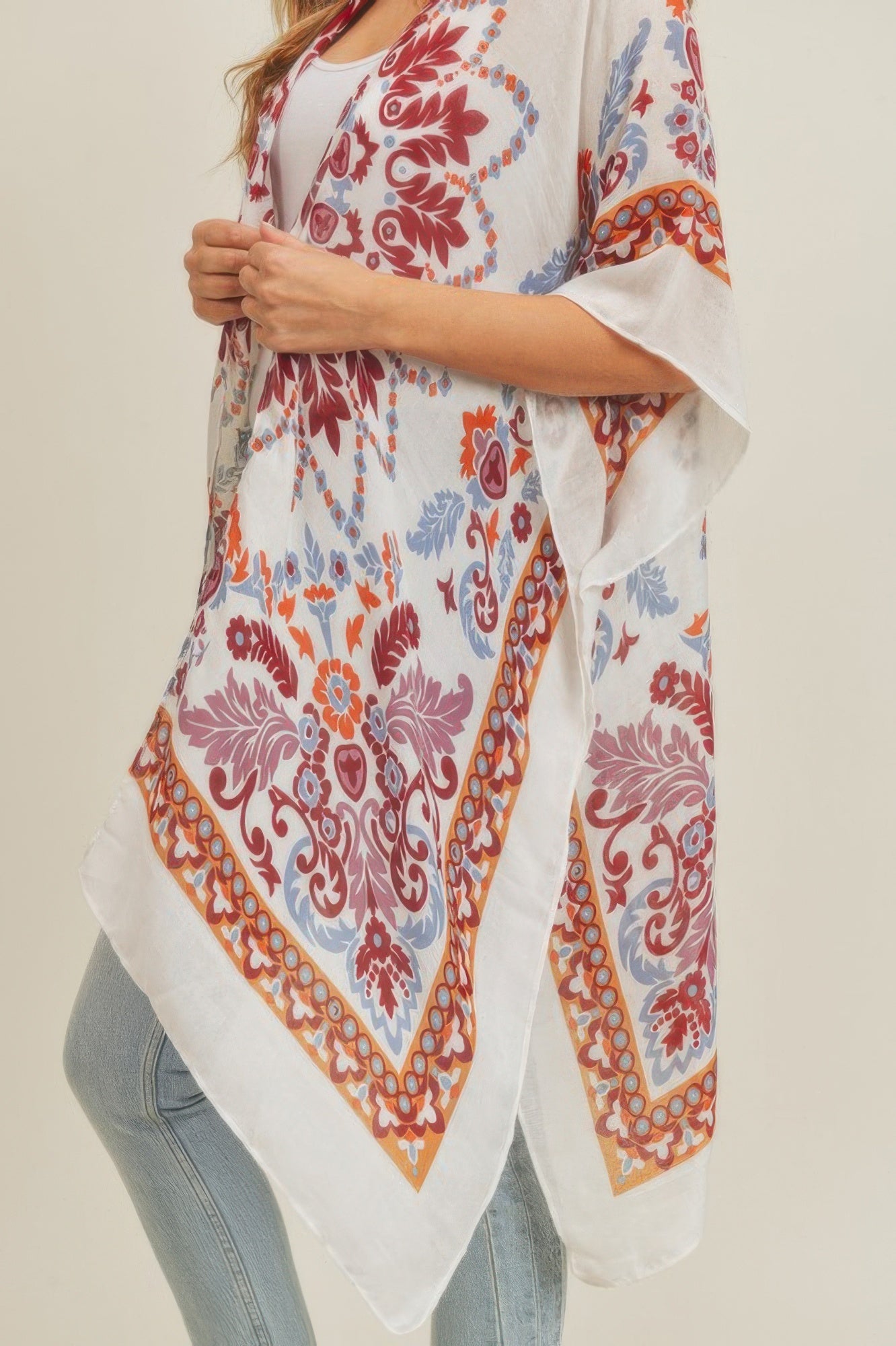 Bohemian Print Kimono - Farnelli
