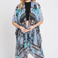 Geometric Boho Print Kimono - Farnelli