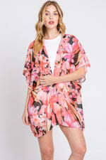 Floral Print Cover-up - Farnelli