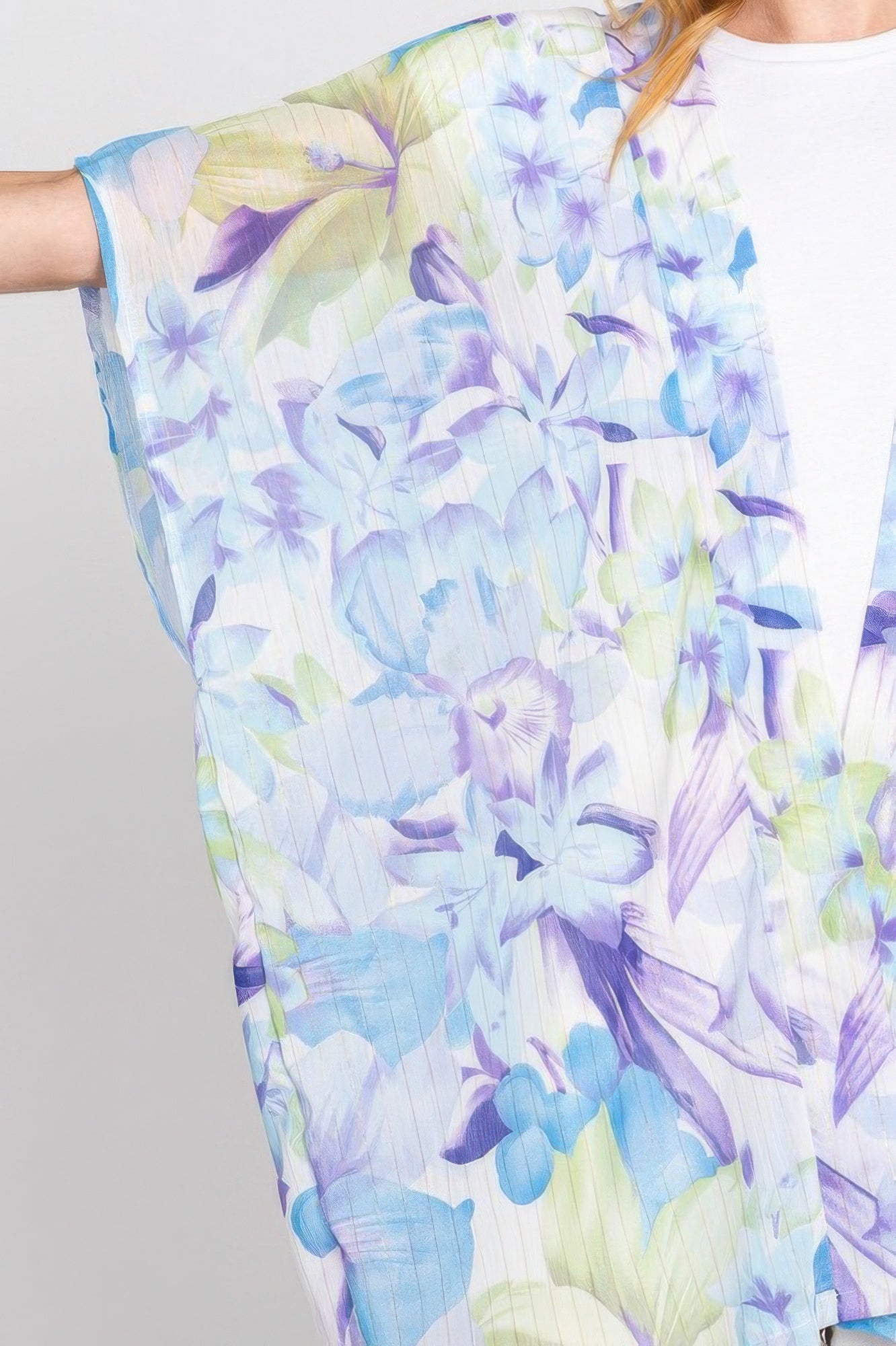 Floral Print Cover-up - Farnelli