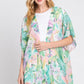 Floral Print Cover-up - Farnelli