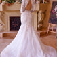 Andrea & Leo WL036 Dress Long Sleeve Lace Mermaid Bridal Gown