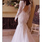 Andrea & Leo WL036 Dress Long Sleeve Lace Mermaid Bridal Gown