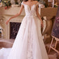 Andrea & Leo WL038 Dress Long Cap Sleeve Bridal Gown