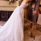 Andrea & Leo WL044 Dress Fitted Lace Wedding Dress & Removable Overskirt