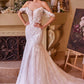 Andrea & Leo WL051 Dress Fitted Lace Wedding Mermaid Gown