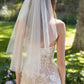 Andrea & Leo WL062 Fit and Flare Strapless Wedding Gown Includes Veil