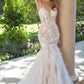 Andrea & Leo WL062 Fit and Flare Strapless Wedding Gown Includes Veil