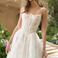 Andrea & Leo WL069 Off White/Nude A-Line Scoop Neckline Lace Wedding Dress