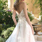 Andrea & Leo WL070 A-Line Strapless Illusion Plunge Neck Wedding Dress