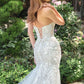 Andrea & Leo WL088 Fitted Mermaid Bridal Gown Strapless Layered Tulle