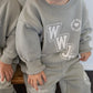 WWJD Varsity Kids Crewneck
