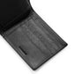 Wealth Ward Black Bi-folded Wallet