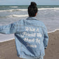 What a Friend In Jesus Denim Jacket