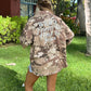 What a Friend in Jesus Camo Shacket