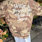 What a Friend in Jesus Camo Shacket