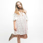Nina's Boho Look White Dress - Farnelli