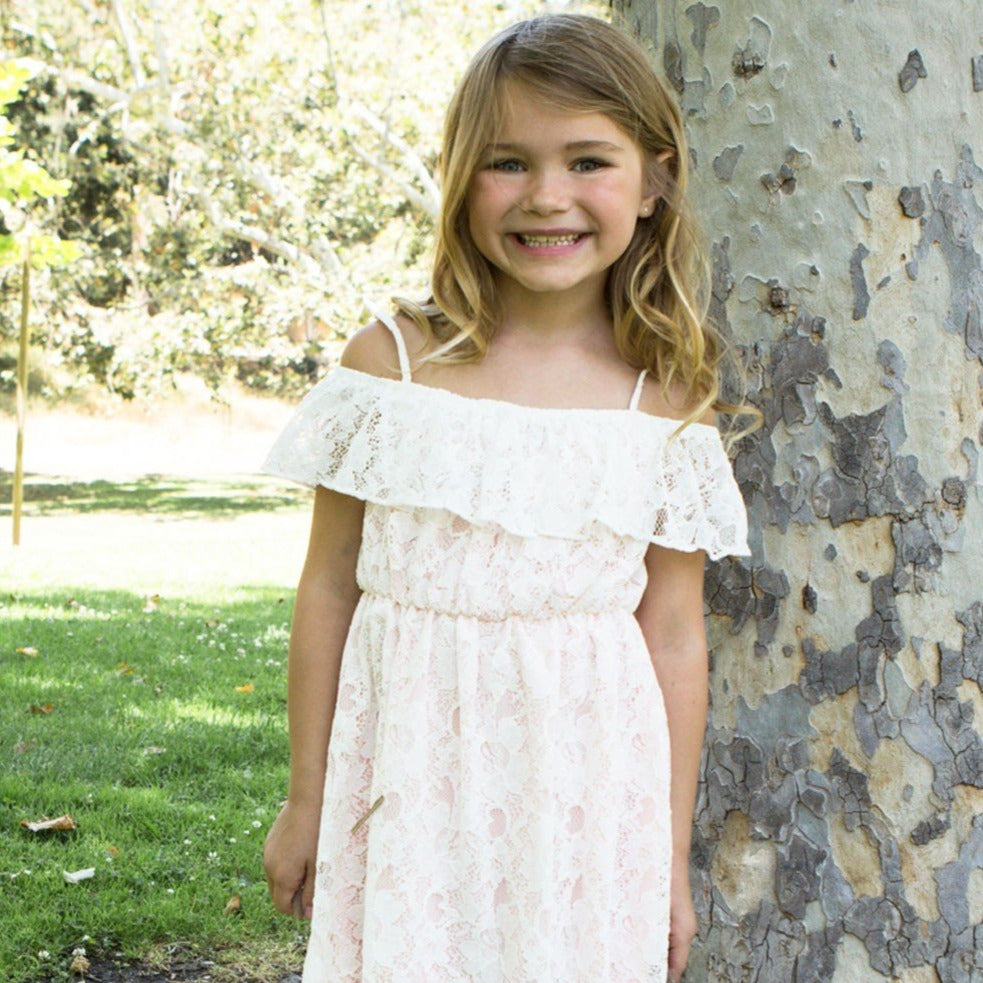 Emma's Boho Look Girls Formal Dress - Farnelli