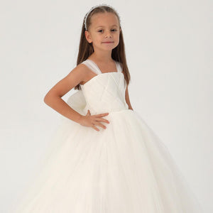 Crissy Cross Girls Formal Dress - Farnelli