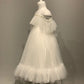 Tiana Princess Girls' White Dress - Farnelli