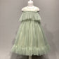 Tiana Princess Girls' White Dress - Farnelli