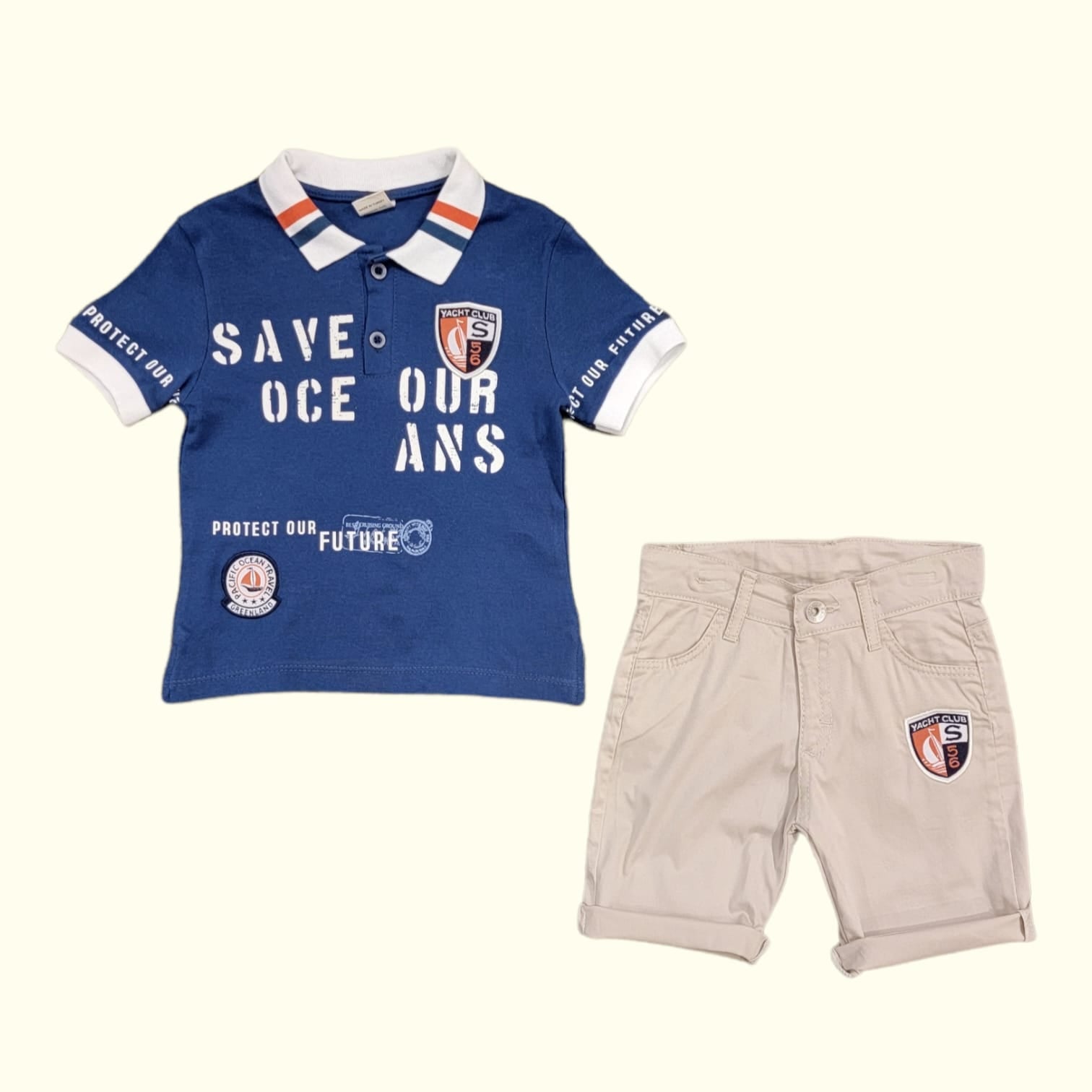 Ocean Rescue Boys Casual Set - Farnelli