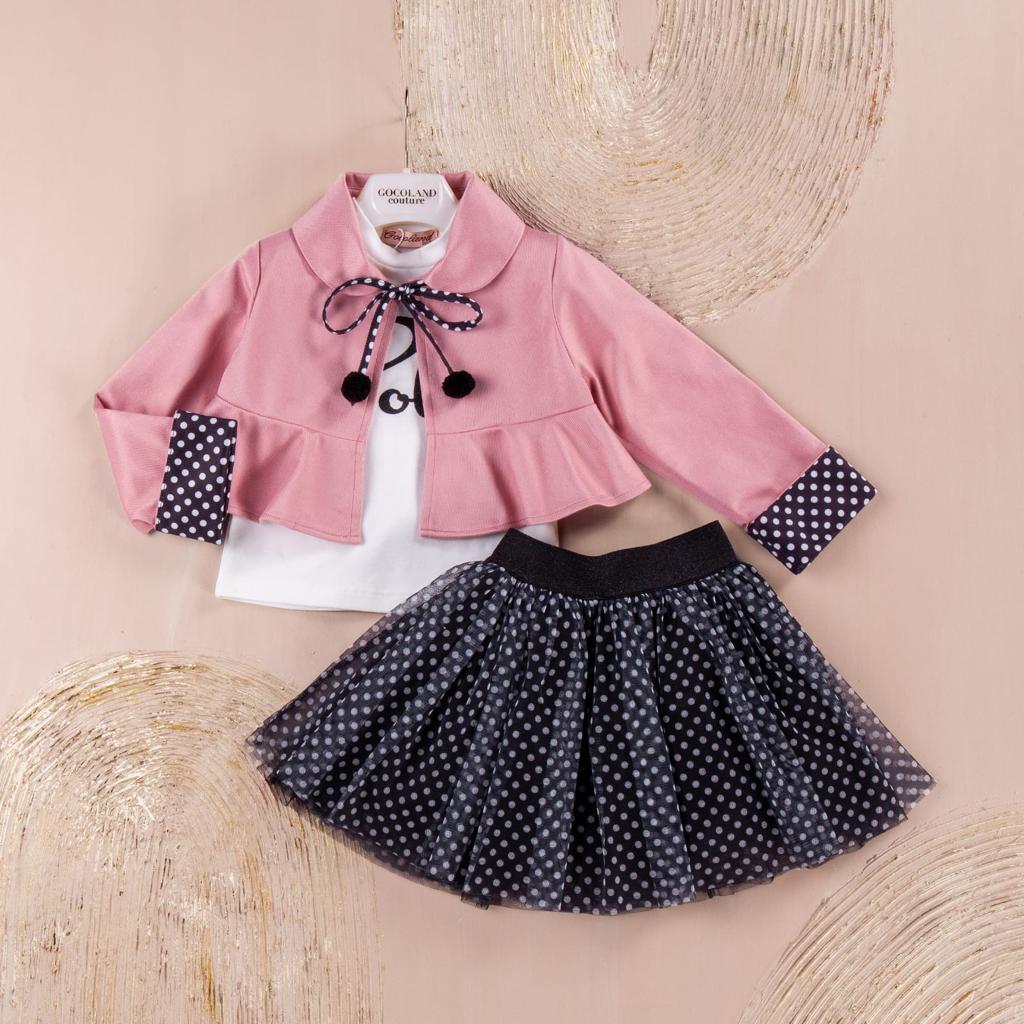 Polka Dance Girls Casual Set - Farnelli