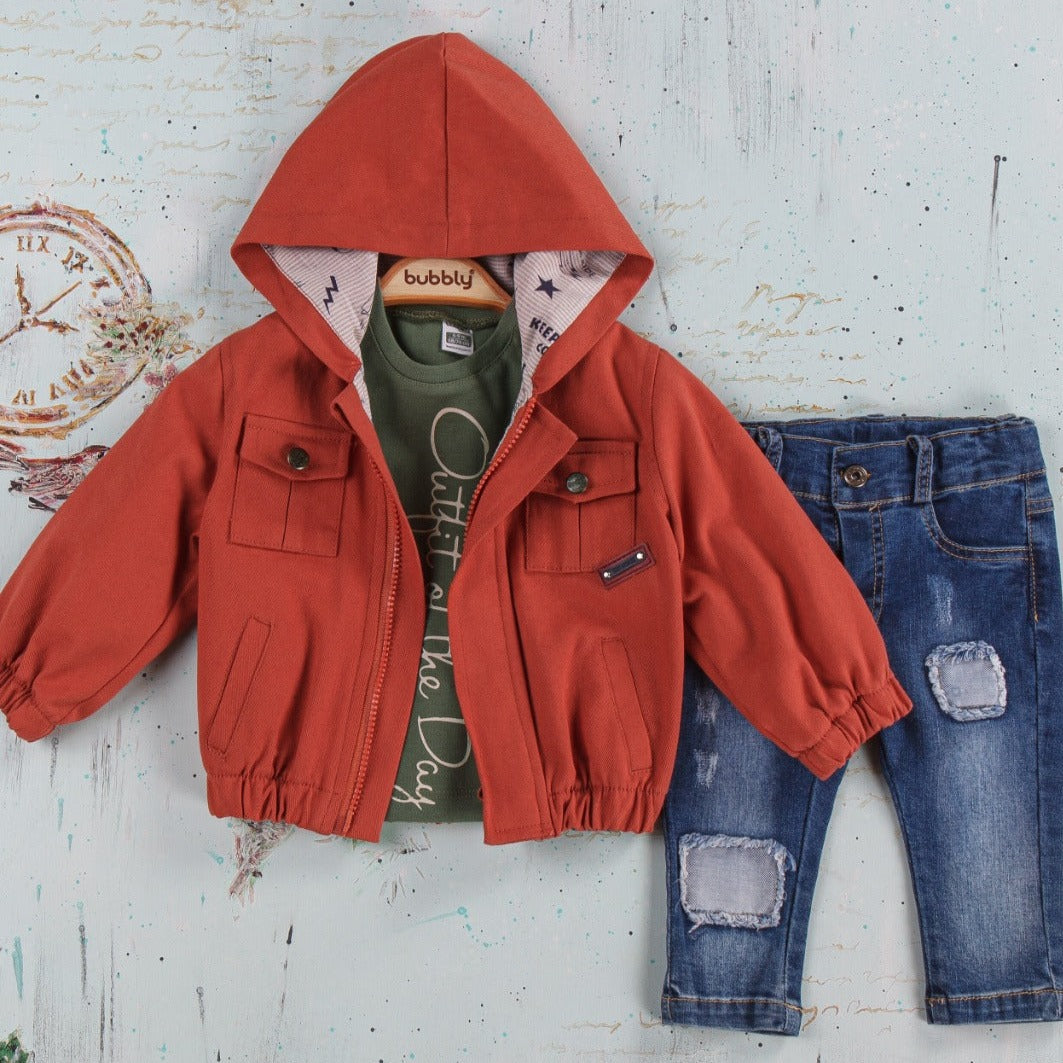 Ronnie Rain Boys Casual Set-1