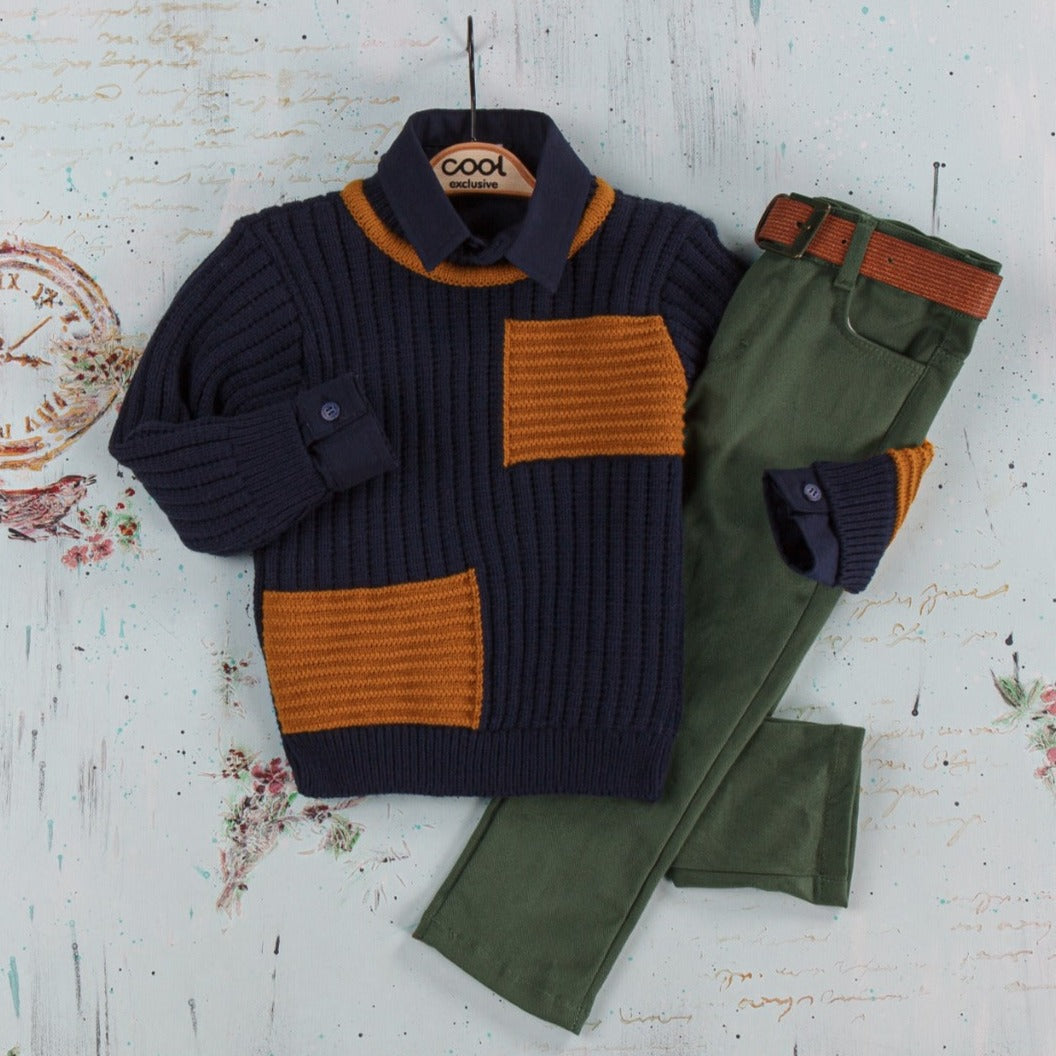 Patch Job Boys Casual Set - Farnelli