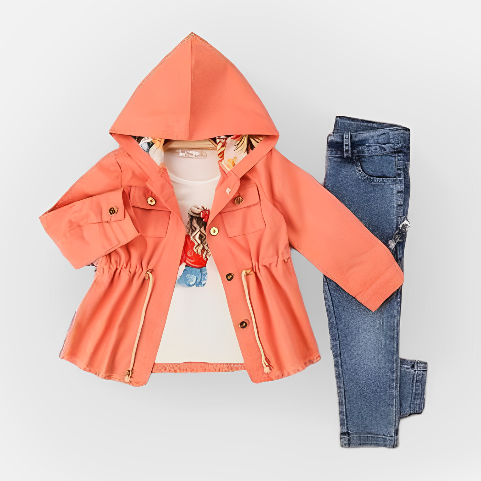 Spring South Girls Casual Set - Farnelli