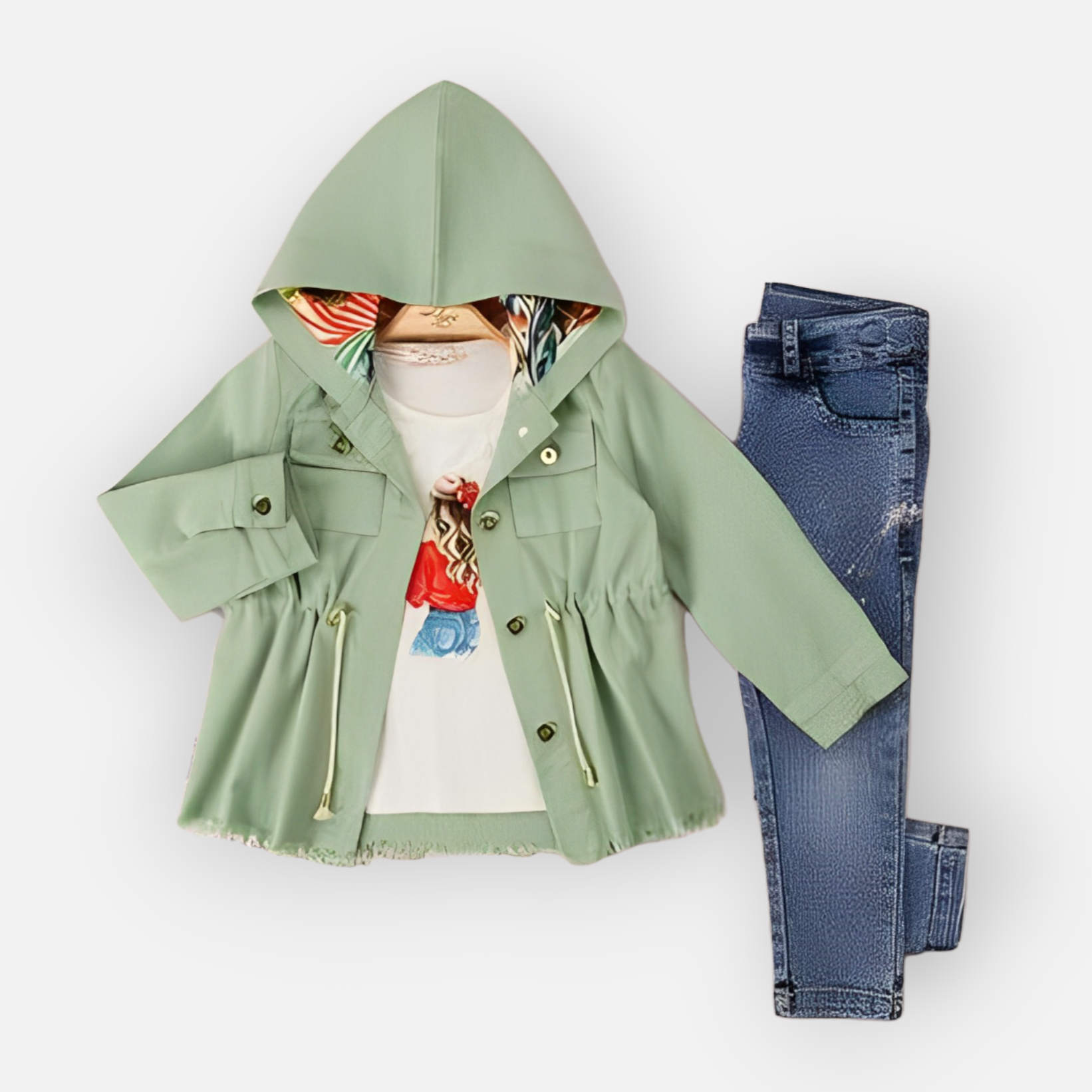 Spring South Girls Casual Set - Farnelli