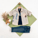 Slick Soldier Boys Casual Set - Farnelli