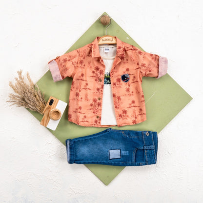 Chill Champ Boys Casual Set-0
