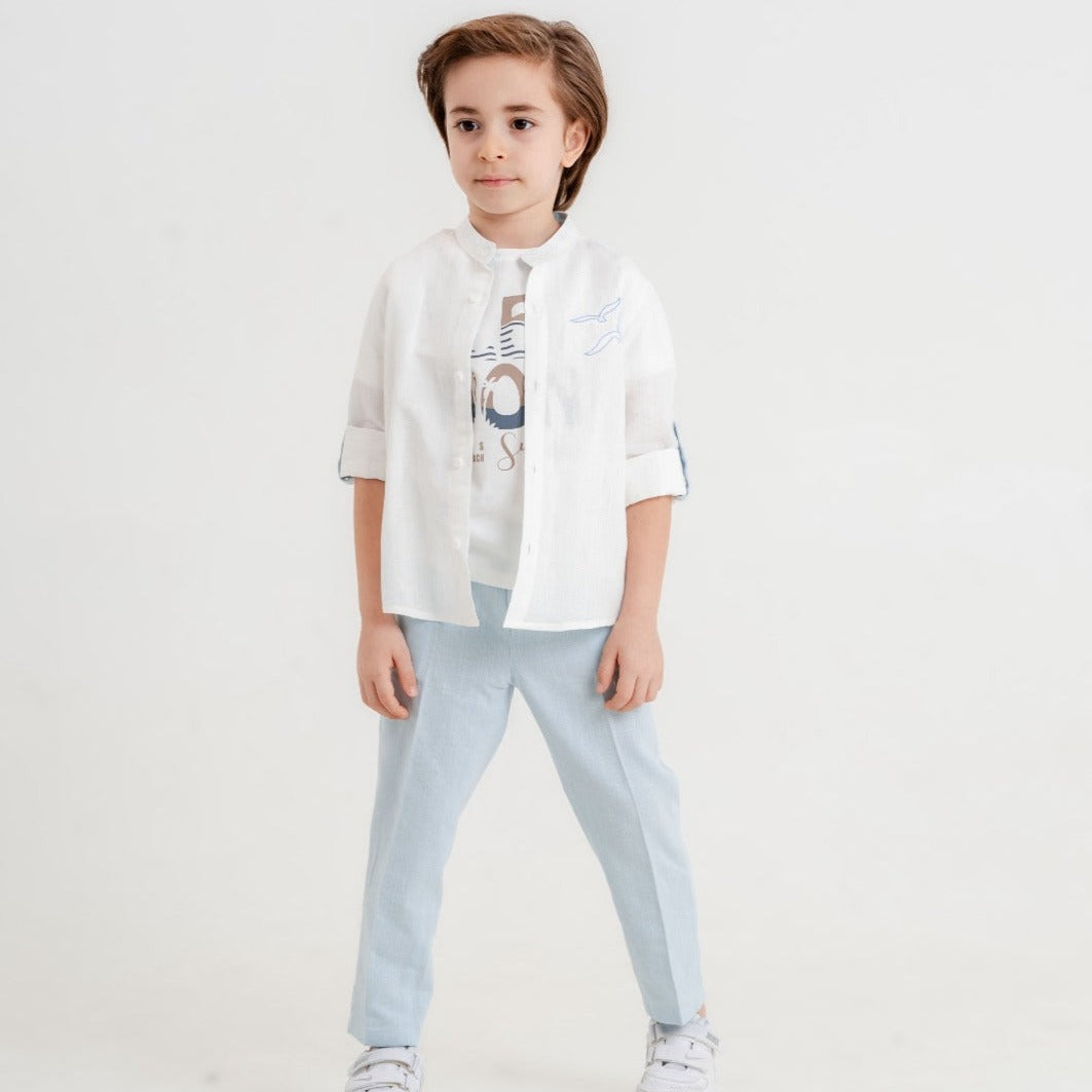 Tropical Tranquility Boys Dressy Set - Farnelli