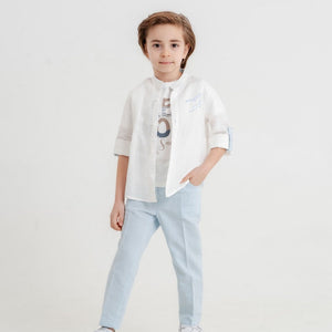 Tropical Tranquility Boys Dressy Set - Farnelli