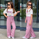 Love Blossom Girls Casual Set - Farnelli