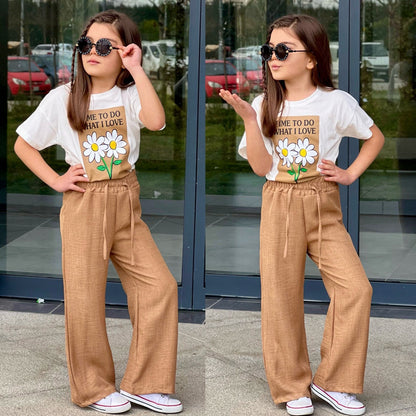 Love Blossom Girls Casual Set - Farnelli