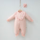 Frilly Bow Girls Pajama Set - Farnelli