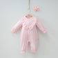 Frilly Bow Girls Pajama Set - Farnelli