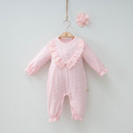 Frilly Bow Girls Pajama Set - Farnelli