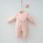 Frilly Bow Girls Pajama Set-2