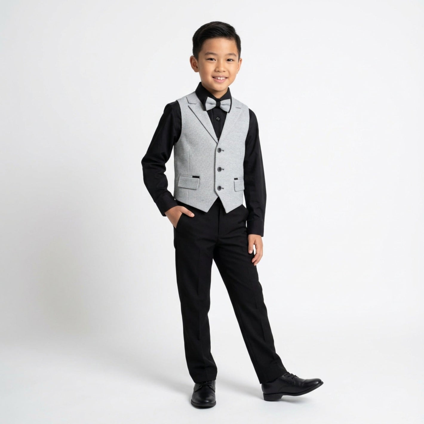 Midnight Miles Formal Vest Set-0